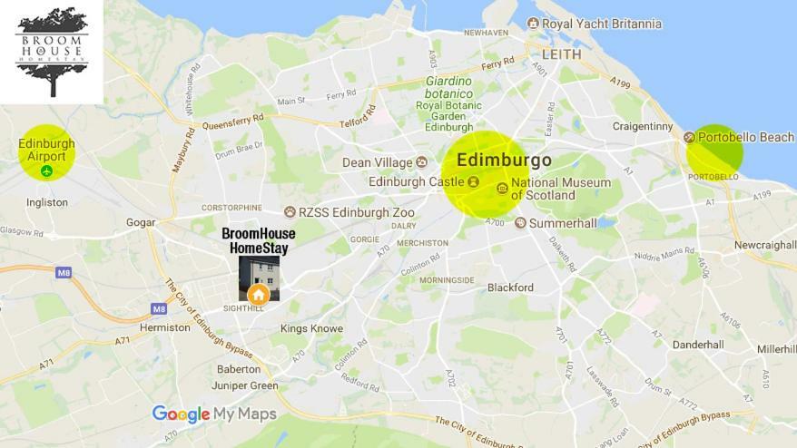 Broomhouse Homestay Edinburgh Dış mekan fotoğraf